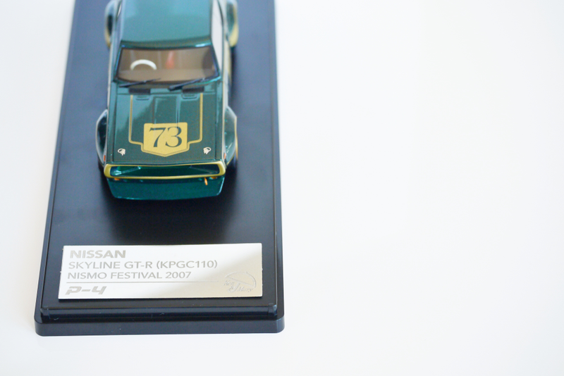 Illustration for article titled LaLD Car Week: Land of the Rising Sunday - 1/43 scale P-4 Nissan Skyline GT-R (KPGC110)